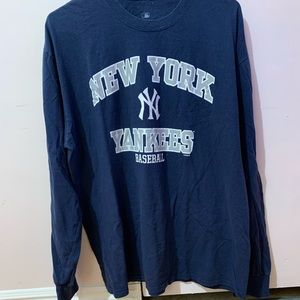 Blue New York Yankees Tee